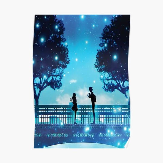 Discover a silent voice Premium Matte Vertical Poster