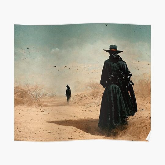 Discover Gunslinger Premium Matte Vertical Poster