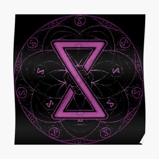Discover Signs Mandala Yrdens Premium Matte Vertical Poster