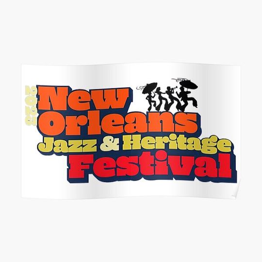 Discover Orleans New Jazz 2023 Premium Matte Vertical Poster