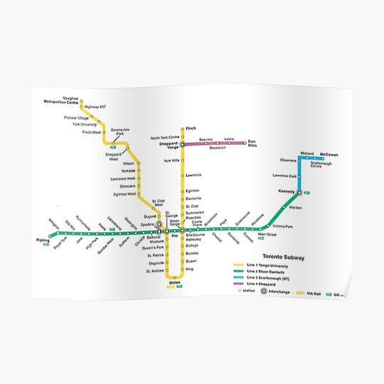 Discover TTC MAP Premium Matte Vertical Poster