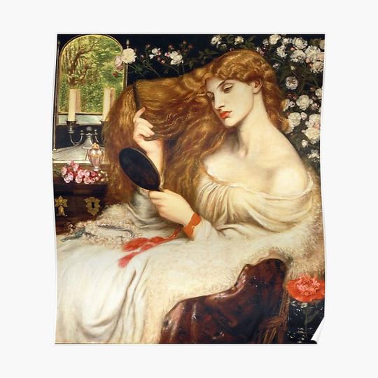 Discover Lady Lilith - Dante Gabriel Rossetti Premium Matte Vertical Poster