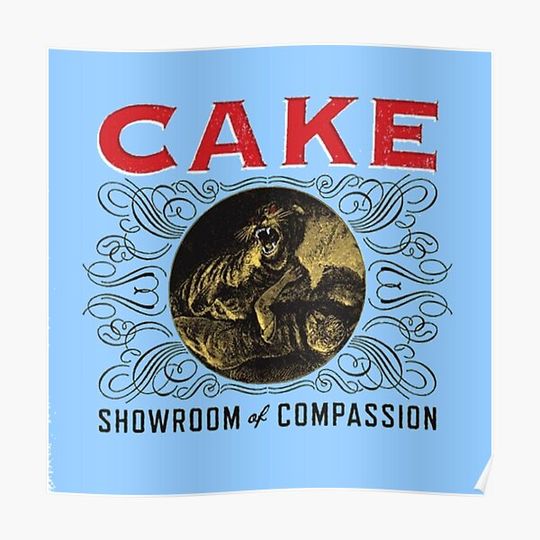 Discover Cake Showroom of Compassion Premium Matte Vertical Poster