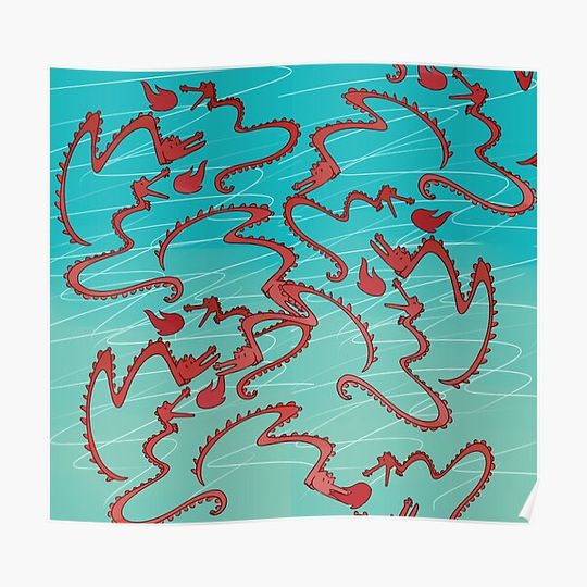 Discover Ugly Dragon Premium Matte Vertical Poster