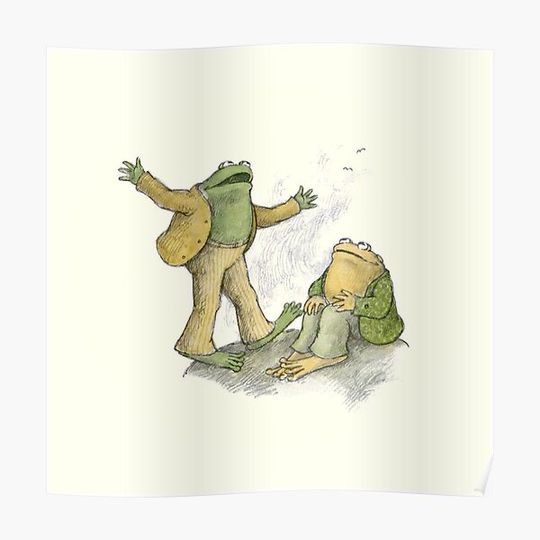 Discover Frog and toad Premium Matte Vertical Poster