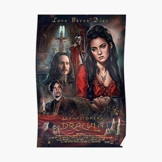 Discover Bram Stoker’s Dracula poster Premium Matte Vertical Poster