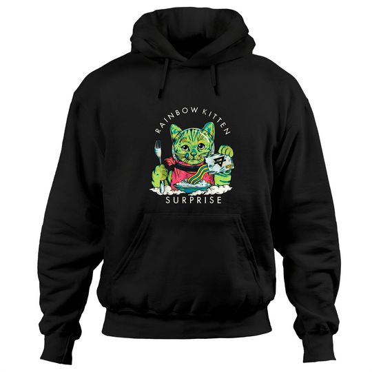 Discover Vintage Rainbow Kitten Surprise Hoodies