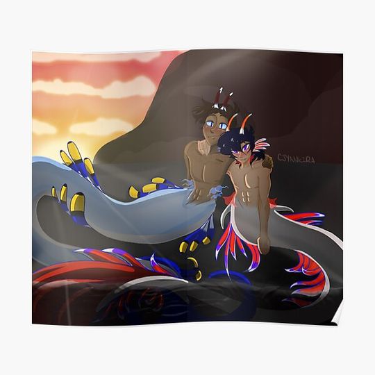 Discover Klance Sea Slugs Premium Matte Vertical Poster