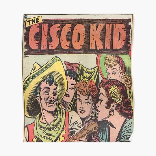 Discover The Cisco Kid Premium Matte Vertical Poster