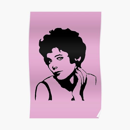 Discover Grease Rizzo Outline Premium Matte Vertical Poster