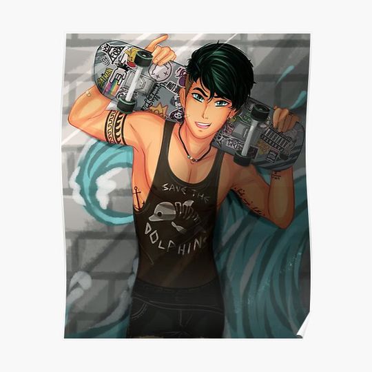 Discover Punk Percy Jackson Premium Matte Vertical Poster