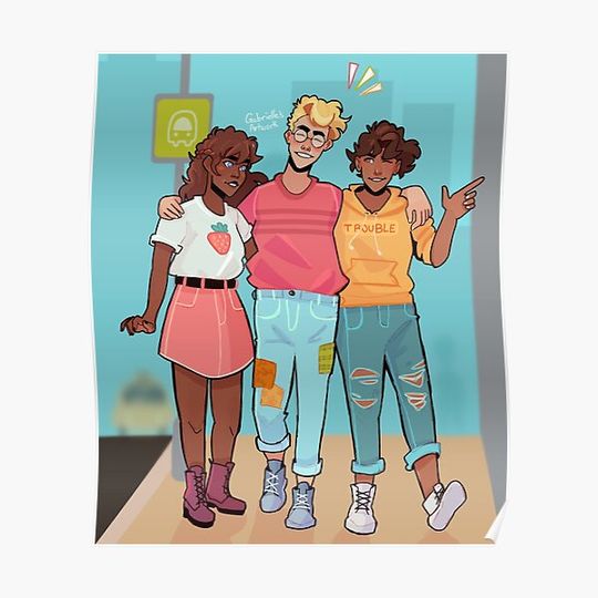 Discover The Lost Trio Premium Matte Vertical Poster