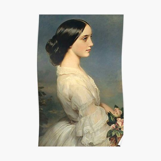 Discover Carmen Ida Aguado (1860) - Franz Xaver Winterhalter Premium Matte Vertical Poster
