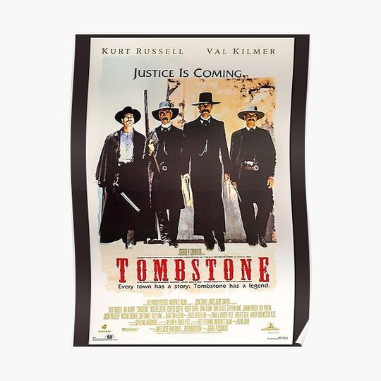 Discover Tombstone Poster Premium Matte Vertical Poster