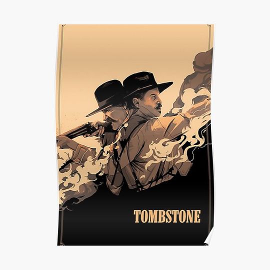 Discover Tombstone Movie Poster Premium Matte Vertical Poster