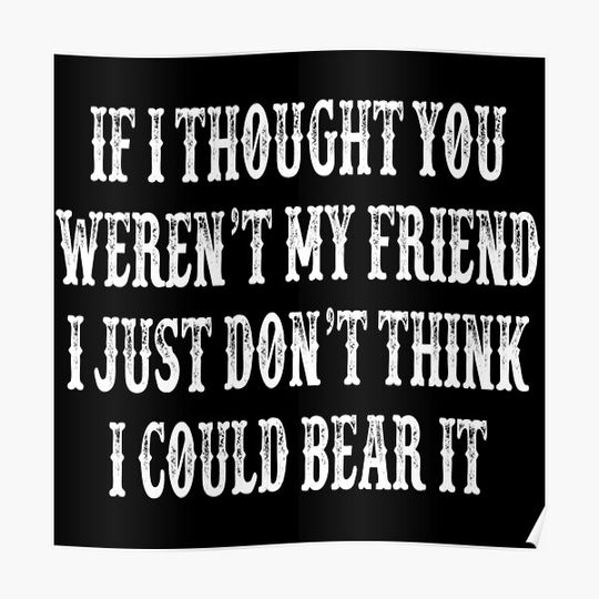 Discover Tombstone Movie Quote Premium Matte Vertical Poster