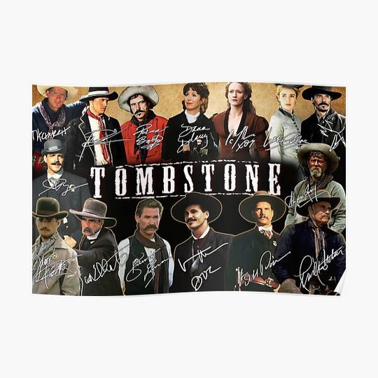 Discover Tombstone 1993 Premium Matte Vertical Poster