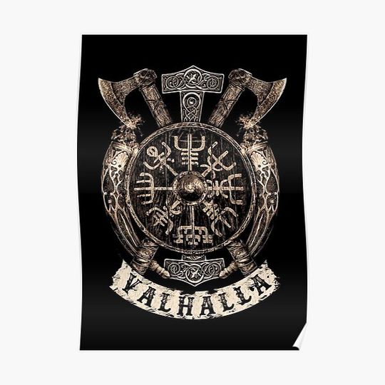 Discover VIKINGS VALHALLA Premium Matte Vertical Poster