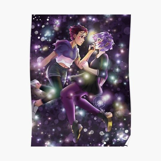 Discover Lumity Galaxy Premium Matte Vertical Poster