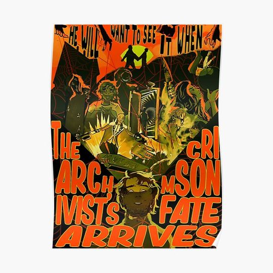 Discover The Magnus Archives-Crimson Fate Premium Matte Vertical Poster
