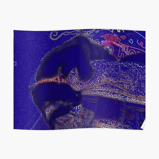 Discover Colored Pencil Willow Premium Matte Vertical Poster