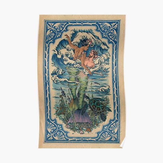 Discover The Sea Princes Premium Matte Vertical Poster