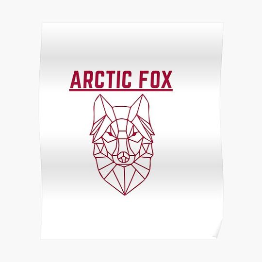Discover arctic fox Premium Matte Vertical Poster