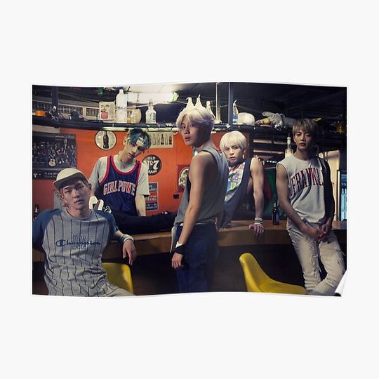 Discover SHINee VIEW Premium Matte Vertical Poster