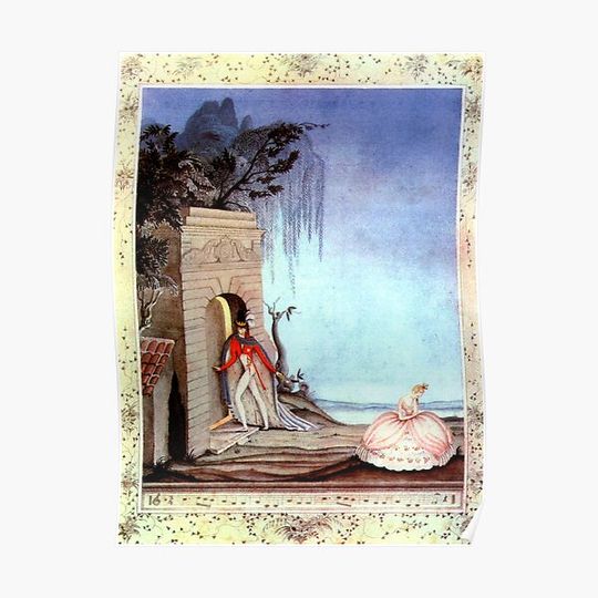 Discover The Swineherd - Kay Nielsen Premium Matte Vertical Poster