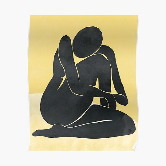 Discover figure05 - Henri Matisse inspried Premium Matte Vertical Poster