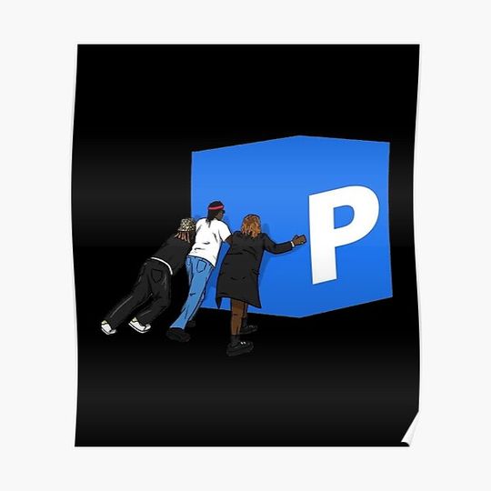 Discover Pushin P Gunna Future Young Thug DS4EVER Drip Season Fan Art Premium Matte Vertical Poster