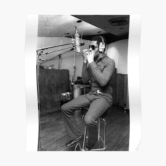 Discover Stevie Wonder High Quality Design Premium Matte Vertical Poster