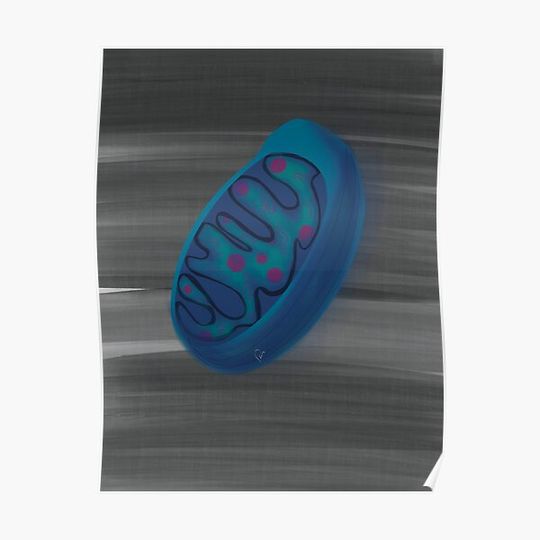 Discover Mitochondria Premium Matte Vertical Poster