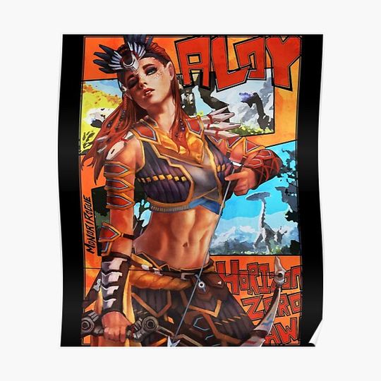 Discover horizon forbidden west Premium Matte Vertical Poster