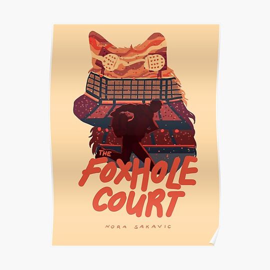 Discover The Foxhole Court Book Cover Premium Matte Vertical Poster