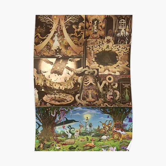 Discover Vildhjarta  - Masstaden Under Vatten Premium Matte Vertical Poster