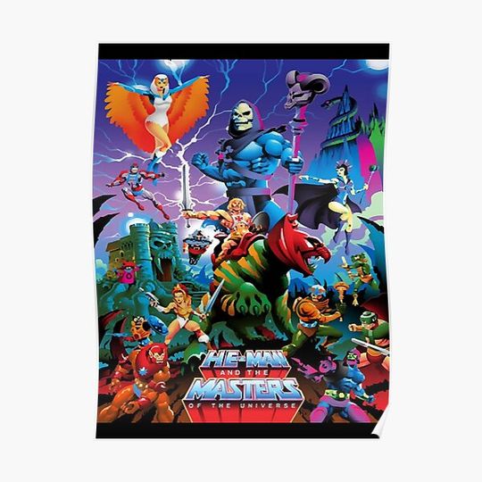 Discover Mastersoftheuniverse Premium Matte Vertical Poster