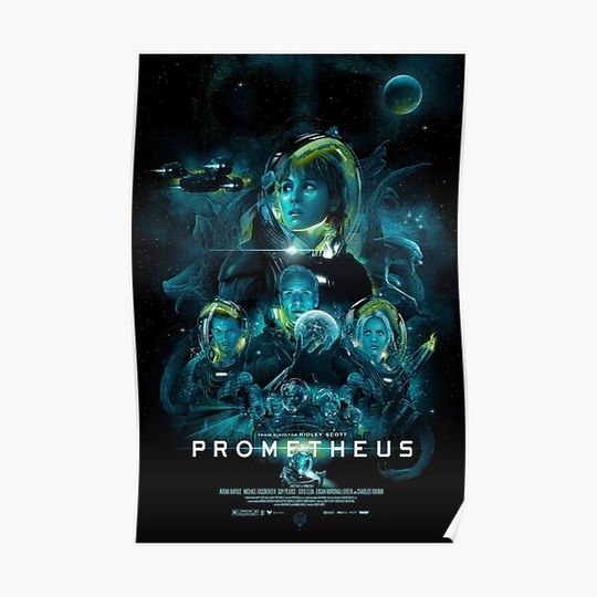 Discover Prometheus Movie Premium Matte Vertical Poster