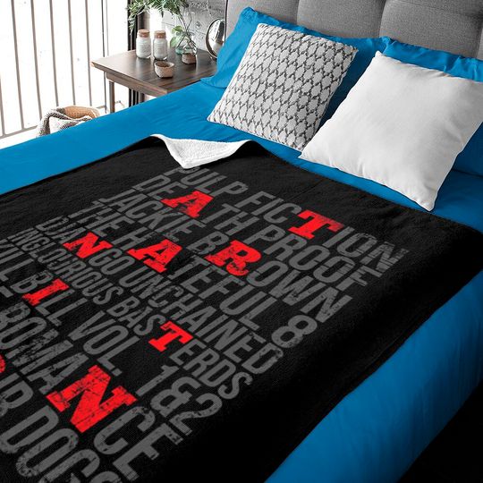Discover QUENTIN TARANTINO MOVIES VINTAGE GRUNGE STYLE Baby Blankets