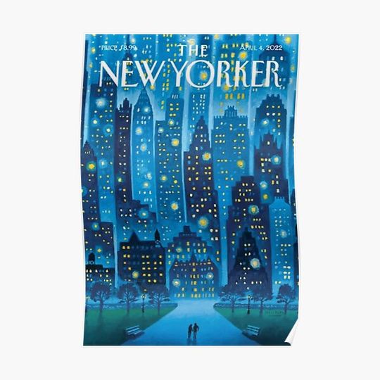 Discover The New Yorker- April 4 2022 Premium Matte Vertical Poster