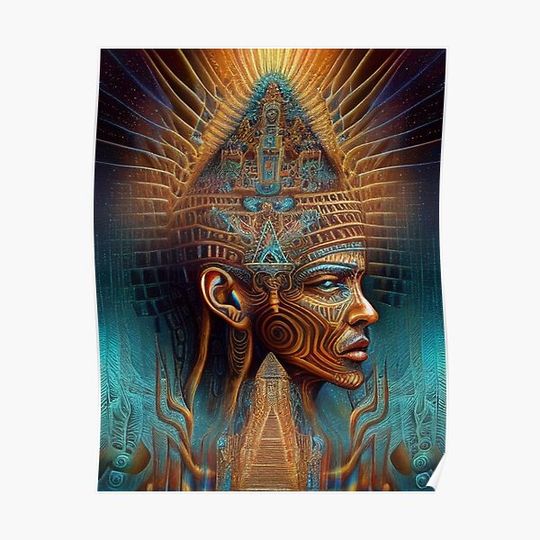 Discover Shamanic Premium Matte Vertical Poster