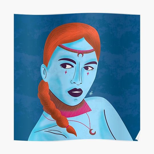Discover Shamanic women - ERALEI Premium Matte Vertical Poster