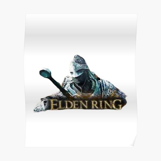 Discover Elden Ring Maliketh Knight Premium Matte Poster
