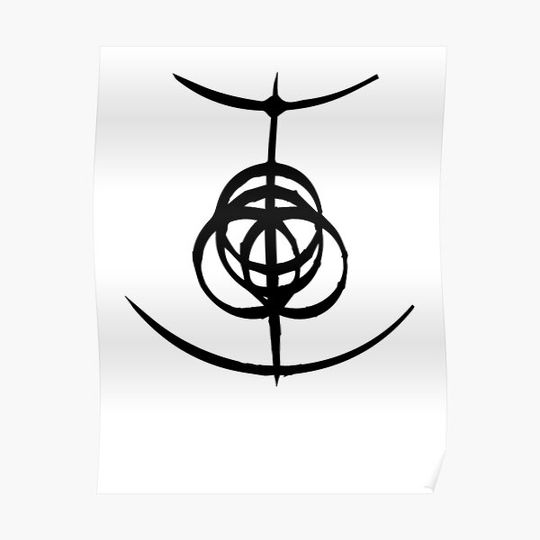 Discover Elden Ring Logo  Elden Ring Design Premium Matte Vertical Poster