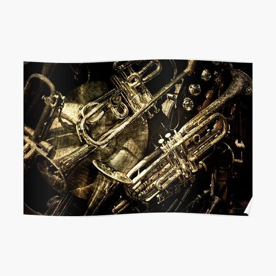 Discover Tarnished Brass Premium Matte Vertical Poster
