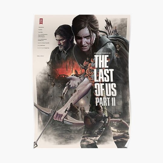 Discover the last of us part 2 Premium Matte Vertical Poster