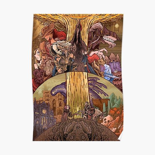 Discover Elden Ring Premium Matte Vertical Poster