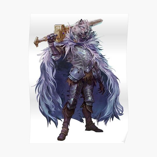 Discover Blaidd strong art Premium Matte Vertical Poster