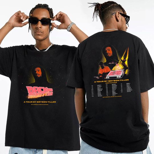 Discover Bryson Tiller Back and Im Better Tour 2023 Shirt, Bryson Tiller Concert 2023 Shirt