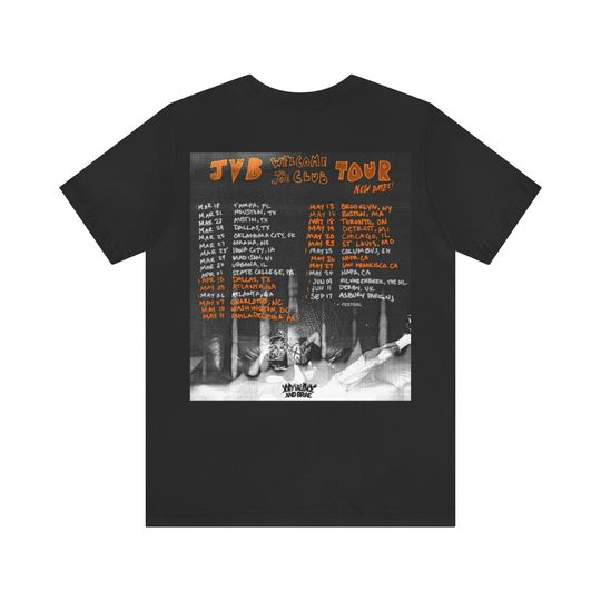 Discover Joey Valence and Brae Tour - JVB - Tour shirt